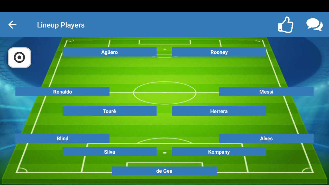 Lineup Page
